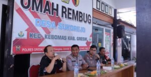 Perkuat Kamtibmas Berbasis Musyawarah, Ditbinmas Polda Jatim Asistensi Omah Rembug di Polres Gresik