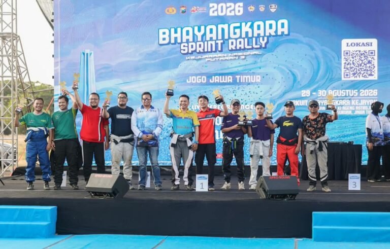 Bhayangkara Sprint Rally 2026 Pasuruan Sukses Digelar, Ryan Nirwan Raih Juara Umum