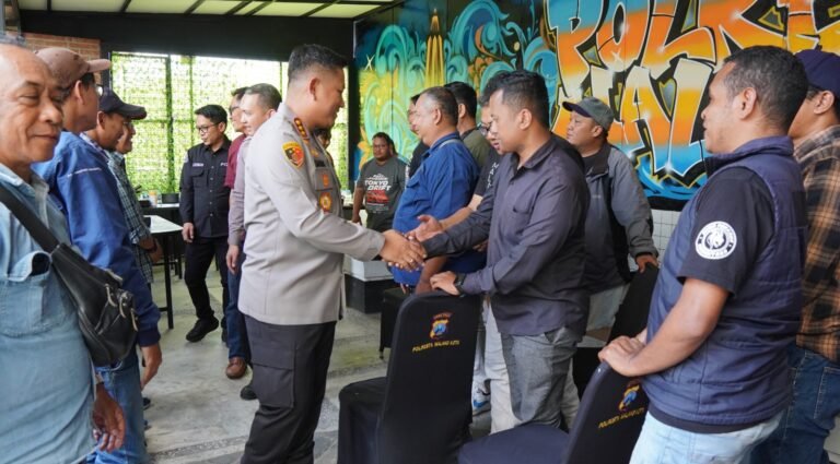 Kapolresta Malang Kota Ajak Media dan Suporter Jaga Kamtibmas, Dorong Aremania-Bonek Rawat Kedamaian Sepak Bola