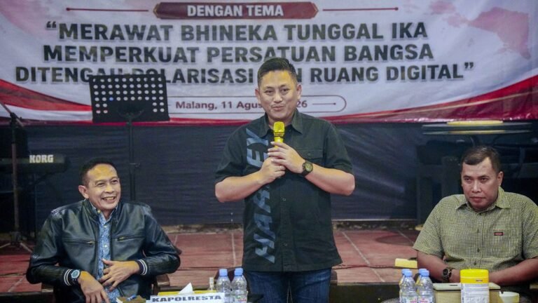 Kapolresta Malang Kota Dorong Sinergi Lintas Elemen Redam Polarisasi dan Disinformasi di Ruang Digital