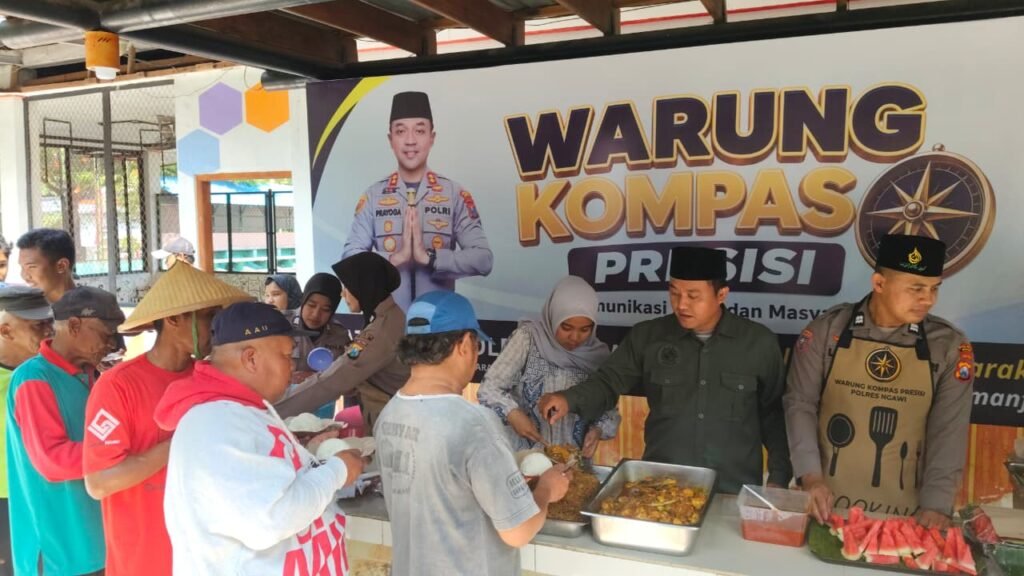 Polres Ngawi Hadirkan Warung Kompas Presisi Bangun Komunikasi Perkuat Sinergi untuk Kamtibmas