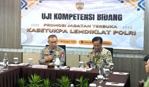Polri Buka Seleksi Terbuka Kasetukpa Lemdiklat, 13 Perwira Ikuti Uji Kompetensi