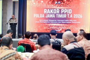 Rakor PPID Polda Jatim 2026 Perkuat Kepercayaan Publik melalui Keterbukaan Informasi