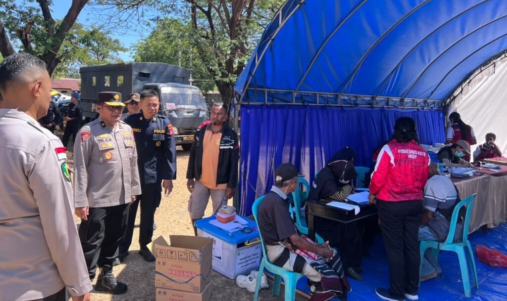 Tim K3I Stamaops Polri Perkuat Penanganan Bencana Gempa di NTT