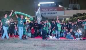Polda Jatim Gelar Nobar Final Piala Presiden 2026, Ribuan Bonek Mania Dukung Persebaya dari Lapangan Mapolda