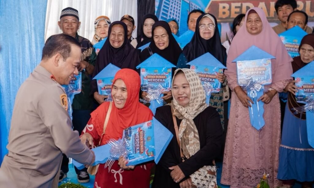 Wujudkan Program Presiden, Polda Metro Jaya Resmikan 35 Rumah Layak Huni