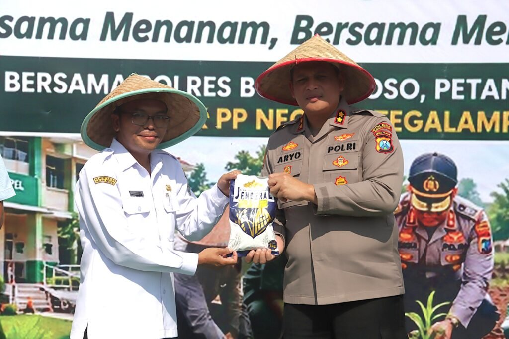 Hari Tani Nasional 2026, Polres Bondowoso Gandeng Petani dan Dunia Pendidikan Wujudkan Ketahanan Pangan