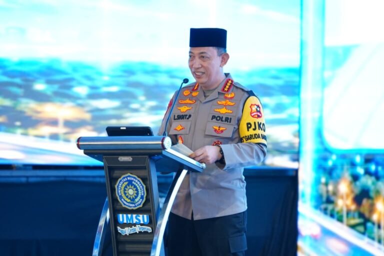 Kapolri: Mahasiswa UMSU Disiapkan Menjadi Pemimpin Indonesia Emas 2045