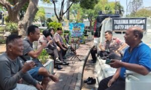 Polres Gresik Gencarkan Inovasi Kopi Keliling, Bangun Kedekatan dengan Warga Ajak Jaga Kamtibmas