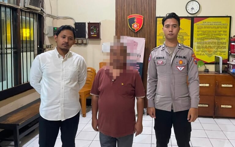 Polresta Malang Kota Amankan Bendahara RW, Gelapkan Uang Kas Warga Rp126,7 Juta Untuk Investasi Online