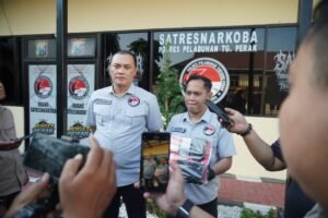 Polres Tanjung Perak Amankan Tersangka Pengedar Sabu asal Madura, 65,51 Gram Narkoba Disita