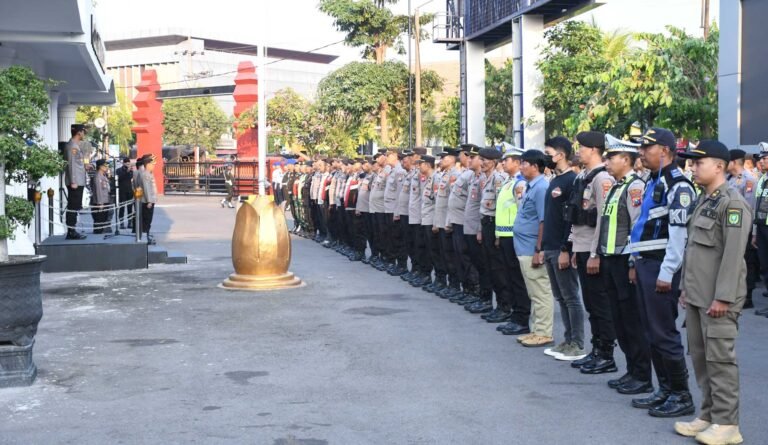 Sinergi Lintas Sektor: Polres Madiun Kota Gelar Patroli Siaga Jaga Kondusifitas Wilayah