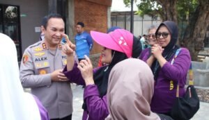 Polresta Malang Kota Gelar Sarapan dan Cek Kesehatan Gratis, Sapa Lansia Warga Kelurahan Balearjosari