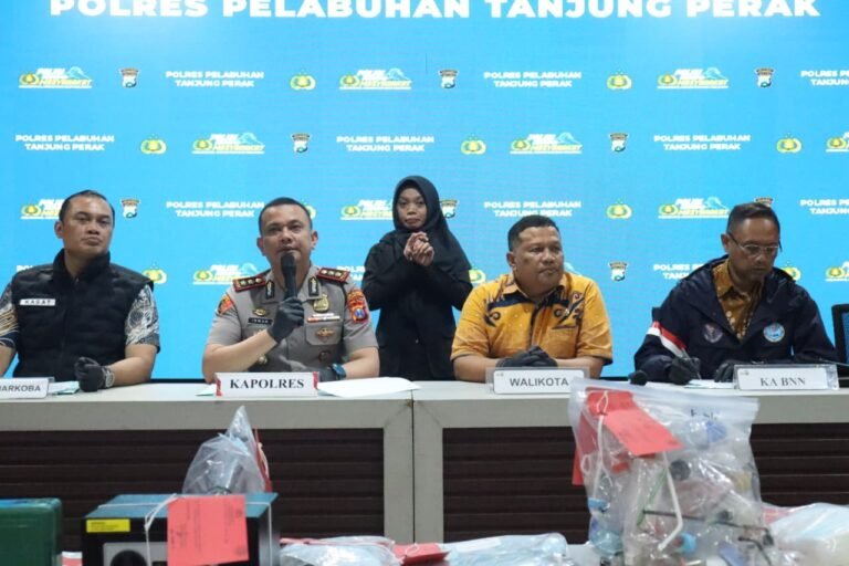 Penindakan Humanis Polres Pelabuhan Tanjung Perak Fasilitasi Rehabilitasi 17 Pecandu Narkoba Jalan Kunti