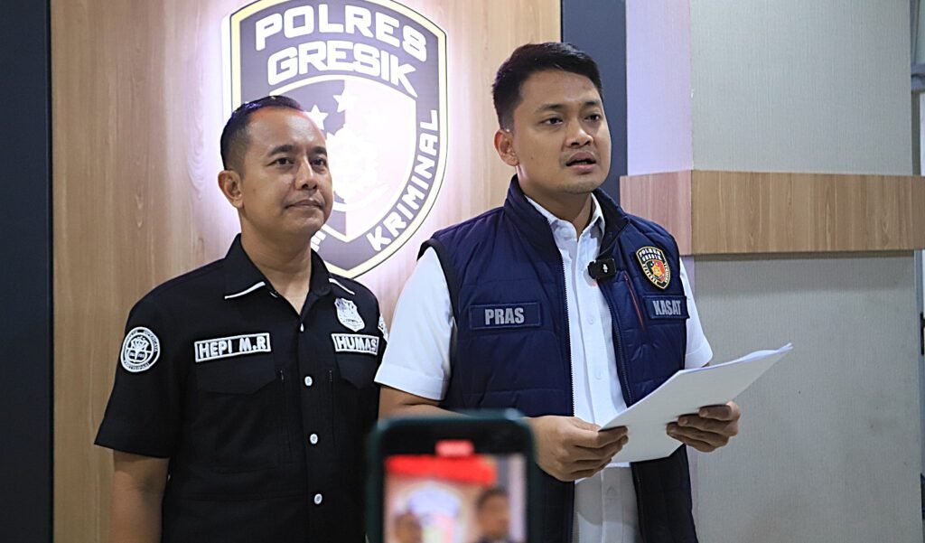 Polres Gresik Ungkap Kasus Pembunuhan di Randupadangan Satu Terduga Pelaku Diamankan