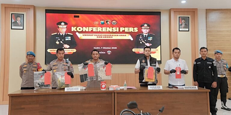 Polres Kediri Bongkar Dua Kasus Kematian Bayi, 4 Tersangka Diamankan