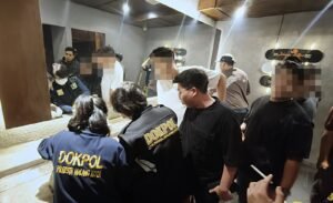 Polresta Malang Kota Intensifkan Sidak Tempat Hiburan Malam, 40 Pengunjung Jalani Tes Urine